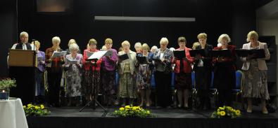 Full view of choir